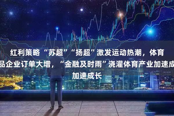 红利策略 “苏超”“扬超”激发运动热潮，体育用品企业订单大增，“金融及时雨”浇灌体育产业加速成长