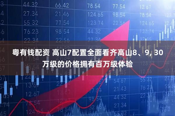 粤有钱配资 高山7配置全面看齐高山8、9, 30万级的价格拥有百万级体验