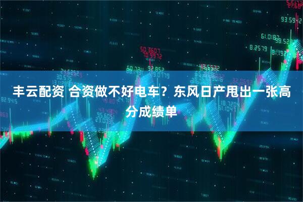 丰云配资 合资做不好电车？东风日产甩出一张高分成绩单